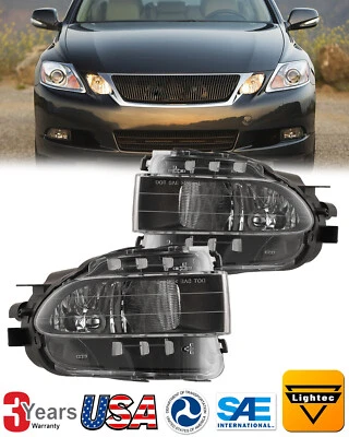 Luces antiniebla para Lexus GS 300 350 430 450H 460 2006-2011 montaje lámpara lente transparente Foto 1 de 4