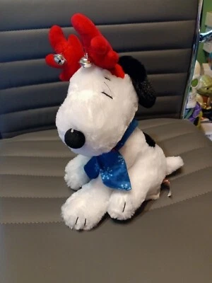 Peanuts snoopy musical working plush rare - Image 1 of 4