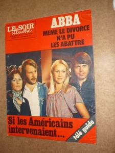 #LE SOIR ILLUSTRE - 1980/2486 ABBA RAMONES GEORGE BUSH PRETENDERS BILL CONTI - Bild 1 von 1