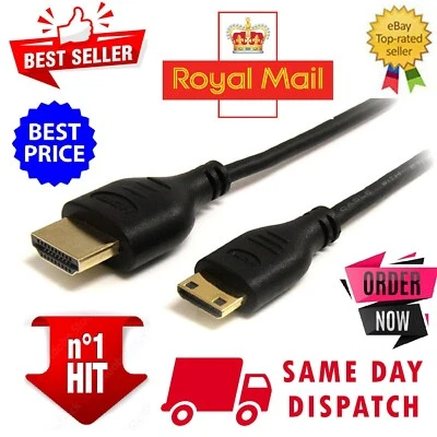 ALCATEL ONETOUCH IDOL ULTRA MINI HDMI TO HDMI CABLE TO CONNECT TO TV HDTV 3D 4K - Image 1 of 2