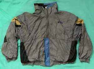 Chaqueta cortavientos GIVENCHY Activewear ligera multicolor cremallera completa talla 2X - Imagen 1 de 7
