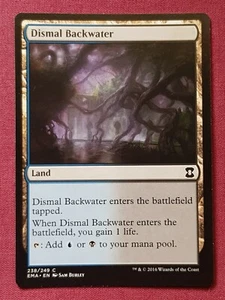 Magic The Gathering ETERNAL MASTERS DISMAL BACKWATER land card MTG - Bild 1 von 2