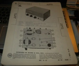 MCMARTIN AUDIO AMPLIFIER MODEL: LT-80 (SAMS PHOTOFACT 601-7) - Picture 1 of 1
