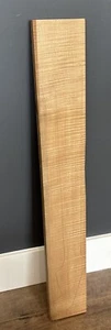 Hades Roasted Maple, Master Quarter Sawn Flame Strat Or Tele Guitar Neck Blank - Picture 1 of 6