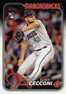 2024 TOPPS SERIES 2 (#649) - SLADE CECCONI RC - Picture 1 of 2