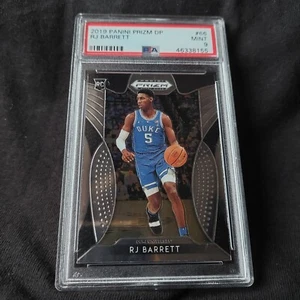 2019 Panini Prizm Draft Picks #66 RJ Barrett Rookie RC Mint PSA 9 - Bild 1 von 2