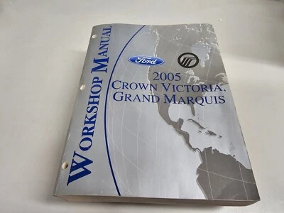 Ford Crown Victoria Grand Marquis 2005 manual de reparación de taller de fábrica  Foto 1 de 4