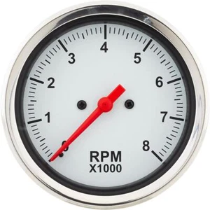 Speedway 3-3/8 Inch Electric Tachometer Gauge - Picture 1 of 5