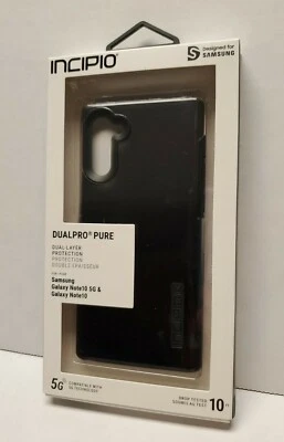 Новый черный Incipio DualPro чисто чехол для Samsung Galaxy Note10 5 g и Galaxy Note10 - Изображение 1 из 2