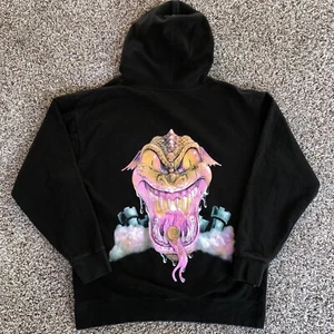 Sudadera con Capucha Trippie Redd 1400 Mercancía Oficial Talla L Trippie At Knight Dragon Gráfico - Imagen 1 de 9