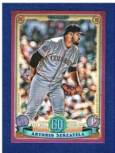 2019 Topps Gypsy Queen Purple #275 Antonio Senzatela Rockies NM-MT - Picture 1 of 2