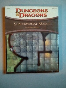 Shadowghast Manor - Dungeon Tiles A 4th Edition Dungeons & Dragons D&D - Foto 1 di 2