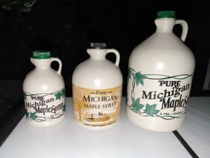 Pure 100% Michigan Maple Syrup Pint to Gallon sizes - Picture 1 of 3