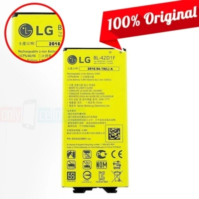Batería de repuesto interna original OEM LG BL-42D1F para LG G5 H850 LS992 VS987 Foto 1 de 4