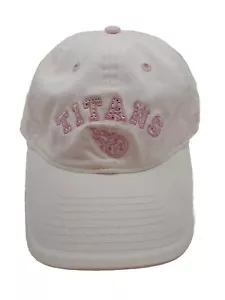 Vintage Tennessee Titans Women Pink Baseball CAP NFL LOGO Embroider Reebok - Picture 1 of 9