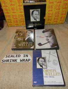 Orson Welles Mr. Arkadin, The Trial, The Stranger 3 DVD Lot Sealed - Picture 1 of 9