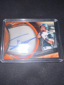 2018 Topps Tribute Orange Auto Franklin Barreto 03/25 #TA-FBA - Picture 1 of 2