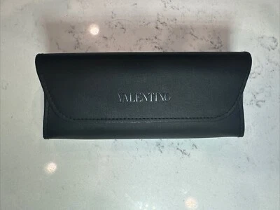 VALENTINO Estuche Gafas de sol Gafas ORIGINAL Luxottica Italia Rojo Negro Foto 1 de 4