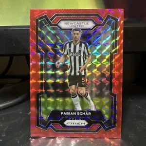 2023-24 Panini Prizm Premier League #57 Fabian Schar Red Mosaic - Picture 1 of 2