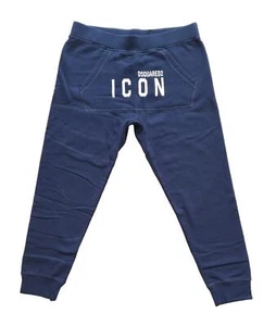 DSQUARED2 pantaloni da tuta lungo icon uomo S79KA0001 blu - Picture 1 of 5