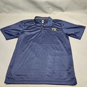 Adidas University Of Michigan Team Performance Climalite Mens Large Polo - Picture 1 of 9