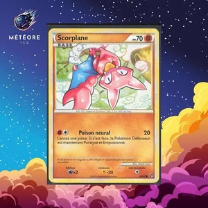 Carte Pokémon Scorplane 49/90  HGSS Indomptable Français - Picture 1 of 2