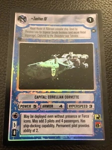 Star Wars CCG Reflections 1 REF1 Tantive IV FOIL LP/NM Decipher Vintage - Picture 1 of 1