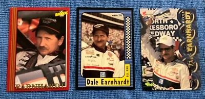 1991 Maxx 1992 Maxx 1995 Classic Dale Earnhardt Racing Cards Lot of 3! Excellent - Image 1 of 4