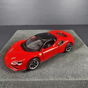 Ferrari SF90 Stradale Red 1:64 Diecast Car Burago New In Box USA Seller - Picture 1 of 16