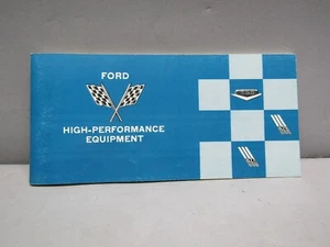 67 Ford High-Performance Equipment owners manual 289 427 428 - Picture 1 of 3