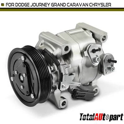 AC A/C Compressor for Chrysler Town & Country 2011-2016 Dodge Grand Caravan Ram - Image 1 of 4