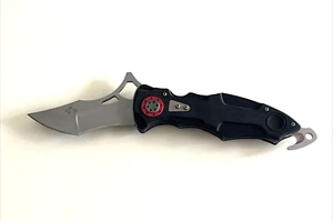 Mantis MT-8 Siko Rescue Folding Knife AUS-8 Hook Glass Breaker G10 - Picture 1 of 15