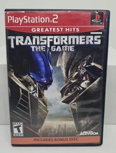 Transformers: The Game Greatest Hits (Sony PlayStation 2 PS2) con disco extra en caja original - Imagen 1 de 18