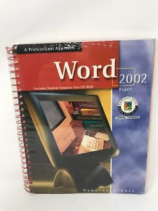 A Professional Approach Word 2002 Expert Approved Coursware Deborah Hinkle New - Imagen 1 de 10