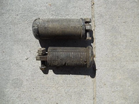 Yamaha MG1T 1967 Omaha Trail #20 estriberas delanteras Foto 1 de 1