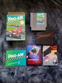 R.C. Pro Am Nintendo NES First Print Circle Seal 100% CIB Complete 