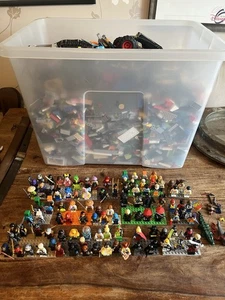 Lego Huge Lot 16 Kg 110 Mini Figures Ninjago,Disney Potter Etc - Picture 1 of 24