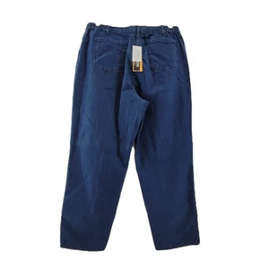 NEU Ruby Rd Jeans Classic Original Easy Fit 14P blau indigo Taschen elastische Seite - Bild 1 von 16