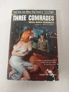 Three Comrades~ Remarque, Erich Maria~ GGA~ 1953~ Popular Giant Paperback G133X - Foto 1 di 12