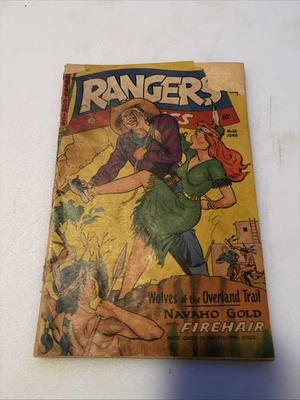 RANGERS COMICS #65 [1952] FIREHAIR APP!  "WOLVES OF THE OVERLAND TRAIL" - Image 1 of 4