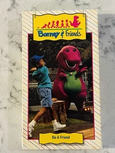 Barney & Friends: Be A Friend (VHS, 1992) Time Life Video - Picture 1 of 3