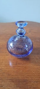 Vintage Bertil Vallien Boda Art Glass Bottle Vase - Picture 1 of 3