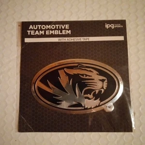 Mizzou Tigers New Automotive Team Emblem With Adhesive - Picture 1 of 3