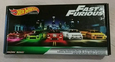 Hot Wheels Premium Fast And Furious Original Fast Set Of 5 Cars  - Image 1 of 2