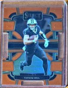 2023 Panini Select Concourse Taysom Hill #71 Orange Prizm Die-Cut #419/499 - Picture 1 of 2