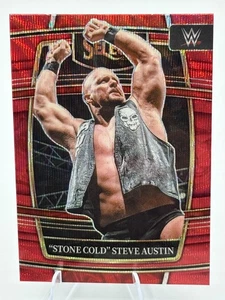 Stone Cold Steve Austin Red Wave 2022 Select WWE - Picture 1 of 2