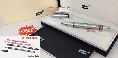 ⭐Montblanc* Starwalker Edelstahl Kugelschreiber # "Rollerball" - ROT - Bild 1 von 4