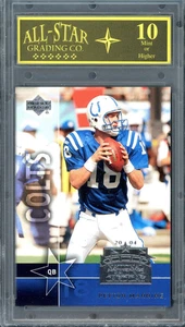 2004 Upper Deck National Trading Card Day - Peyton Manning #UD-11 All Star 10 - Picture 1 of 2