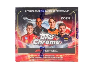 2024 TOPPS CHROME F1 FORMULA 1 QUALIFYING LAP HOBBY BOX - Picture 1 of 12