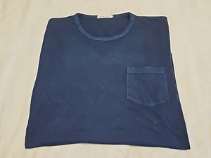 T-shirt Industria di tutte le nazioni IOAN indaco naturale 12 tuffi tasca taglia media - Foto 1 di 10